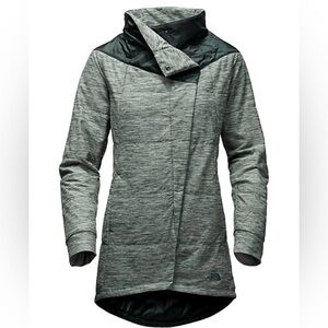 The North Face Pseudio Cowl Neck Long Jacket